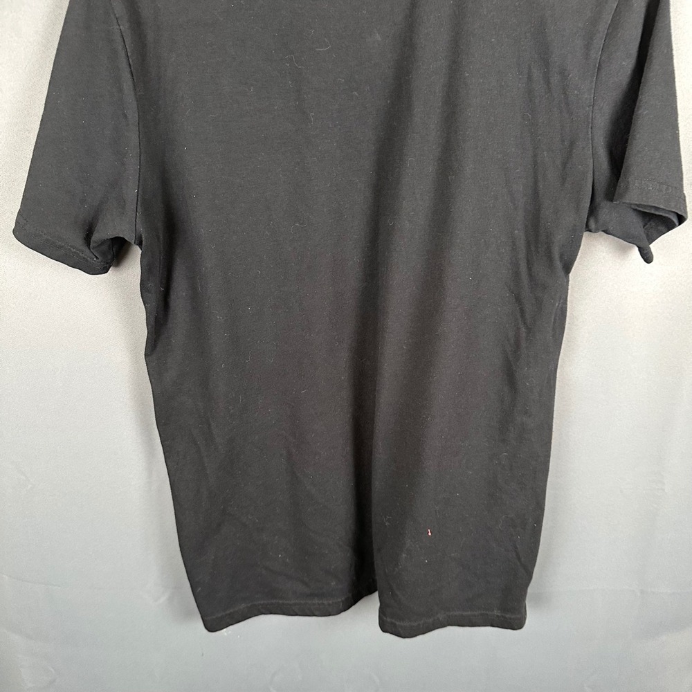 Krisp NYC Mens Sportsman Camo Patch Graphic T-Shirt Black Green Camouflage Small - Picture 9 of 9